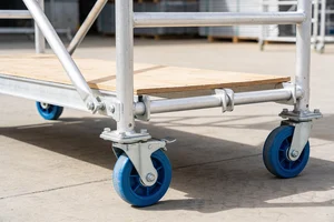 Aluminium scaffolding mobile tower in Oman