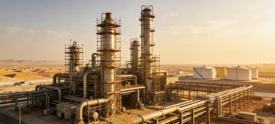 Oil refinery scaffolding project in Oman