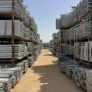 Galvanised steel GI scaffolding materials for sale and rental in Oman